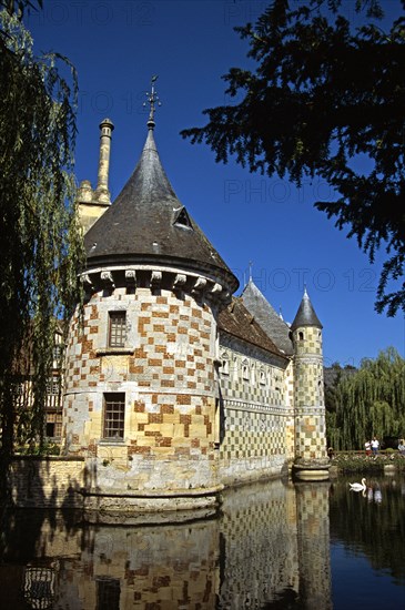 FRANCE, Calvados, Normandy, "Chateau de St-Germain-de-Livet, Normandy, France "