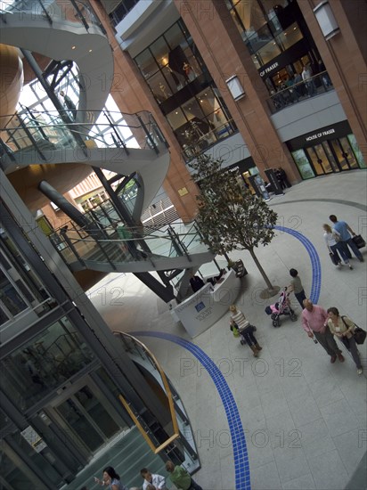 IRELAND, North, Belfast, Victoria Square shopping mall.