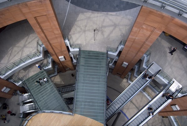 IRELAND, North, Belfast, Victoria Square shopping mall.