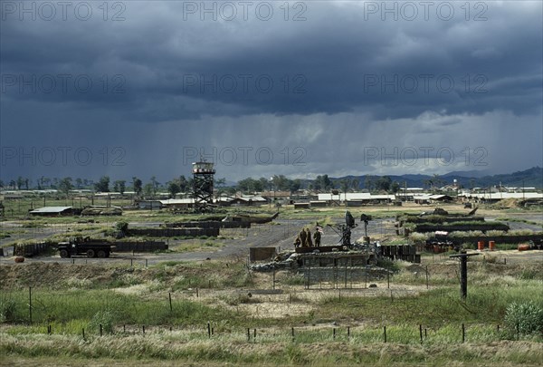 VIETNAM, Central Highlands200924332009251420092434, Pleiku, US Army and tribal Montagnard military base of Pleiku in central highlands of Vietnam