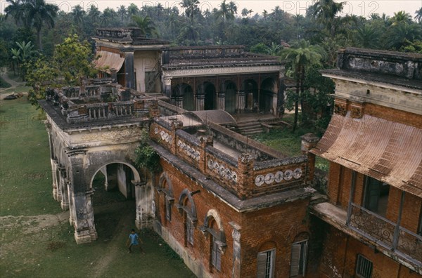 BANGLADESH, Aricha, "Ruins of former house belonging to a Zamindar, a landlord employed to collect taxes from the peasants."