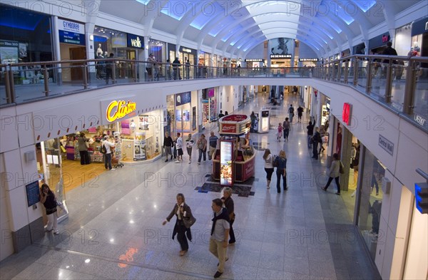 ENGLAND, East Sussex, Brighton, Churchill Square shopping centre interior.