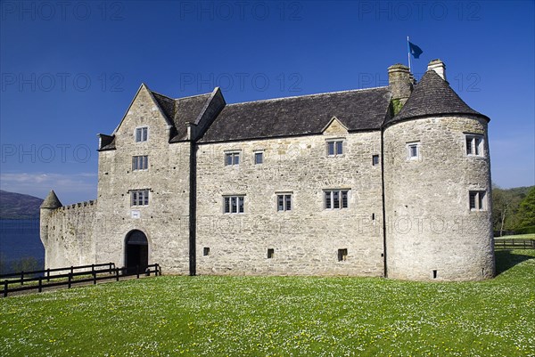 20093582 IRELAND Leitrim Parkes Castle General view of the castles facade