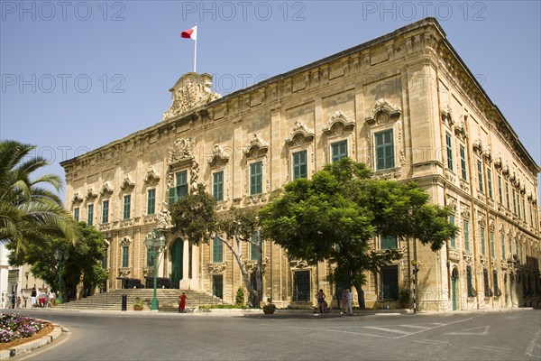 MALTA, Valletta, "Auberge de Castille et Leon, The Prime Ministers office, Castille Place"