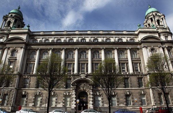 IRELAND, North, Belfast, "Belfast, College Square East, Exterior of the Belfast Metropolitan College formerly known as the Blackman Tech."