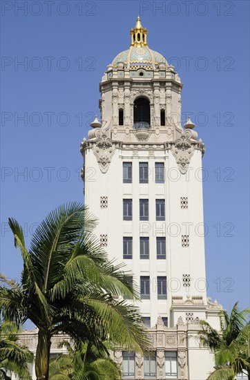 USA, California, Los Angeles, Beverly Hills City Hall