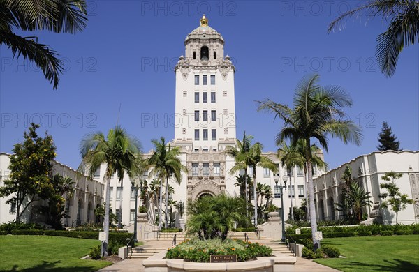 USA, California, Los Angeles, Beverly Hills City Hall