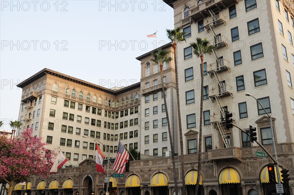 USA, California, Los Angeles, Beverly Willshire Hotel exterior