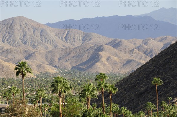 USA, California, Palm Springs, "Valley views, Palm Springs"