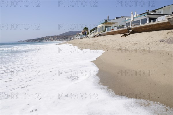 USA, California, Los Angeles, "Malibu Colony beach, Malibu"