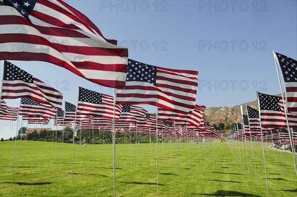 USA, California, Los Angeles, "9/11 memorial, Pepperdine University, Malibu"