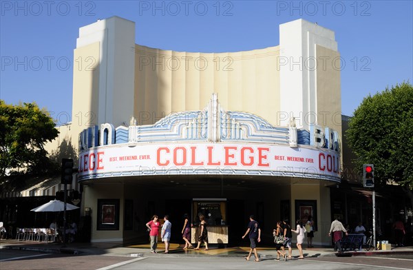 USA, California, Los Angeles, "Bruin Theatre, Westwood Village"