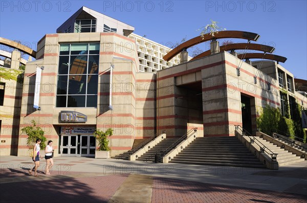 USA, California, Los Angeles, "Ackerman Union building, UCLA, Westwood"