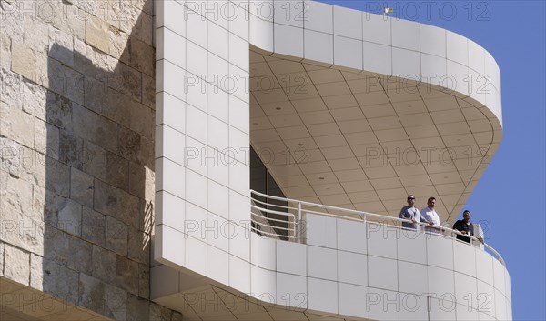 USA, California, Los Angeles, "Viewing platform, Getty Centre"