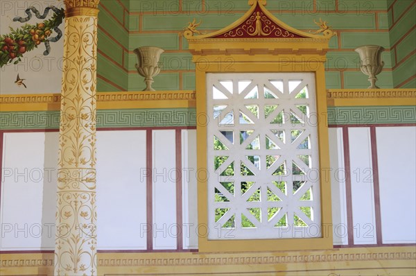 USA, California, Los Angeles, Getty Villa Detail - Malibu