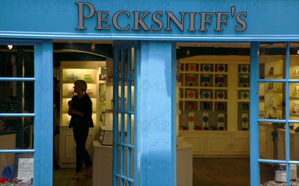 ENGLAND, East Sussex, Brighton, "The Lanes, Meeting House Lane, Entrance to Pecksniff's local perfumers and bespoke frangrance store. Stephen Rafferty"