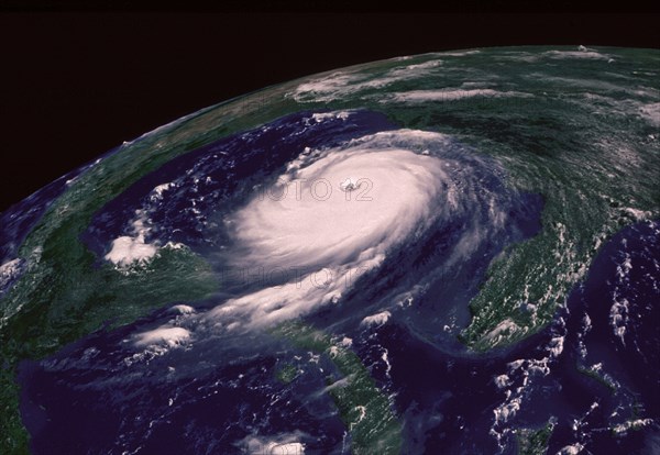 SCIENCE, Space, Nasa, "Hurricane Katrina in Gulf of Mexico, seen from space."