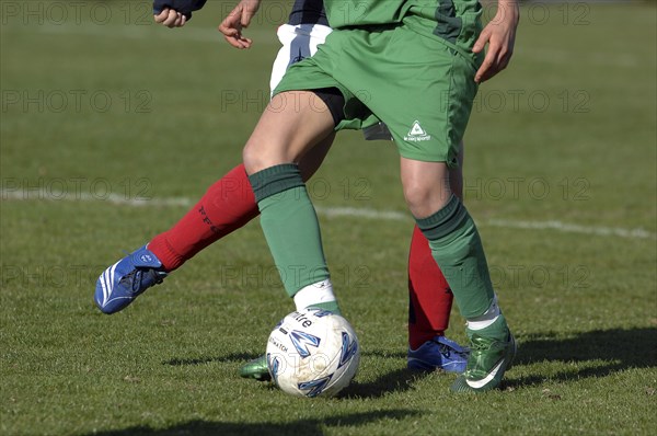 SPORT, Ball, Football, "Womens Soccer, Tesco Cup, Scotland. Players tackling the ball."