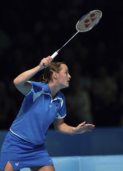 SPORT, Racquet, Badminton, Susan Hughes Badminton Bronze medalist during Mebourne 2006 Commonwealth games.