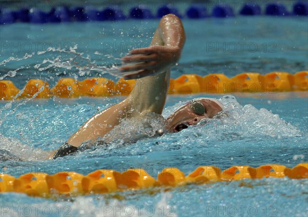 SPORT, Watersport, Swimming, Caitlin McClatchey winning the 400m Freestyle during the Commonwwealth Games in Melbourne Australia 2006.