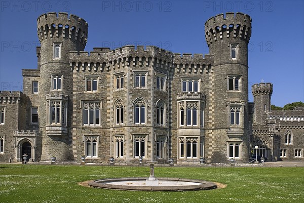 IRELAND, County Wexford, Johnstown Castle, 19th century castellated house  Former home of the Fitzgerald and Esmonde families.
