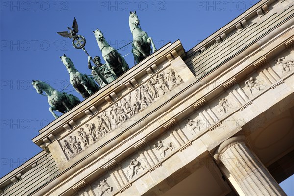 Germany, Berlin, Brandenburg Gate.