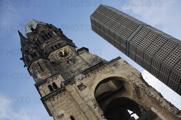 Germany, Berlin, Kaiser Wilhelm Memorial Church.