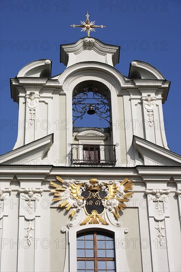 Poland, Krakow, Piarist Church of the Transfiguration built from 1718 to 1728 by Kasper Bazanka.