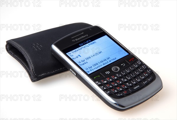 COMMUNICATIONS, Telephone, Mobile, Blackberry Curve 8900 Smart Phone.