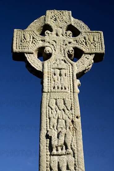 IRELAND, County Sligo, Drumcliffe, Celtic High Cross.
