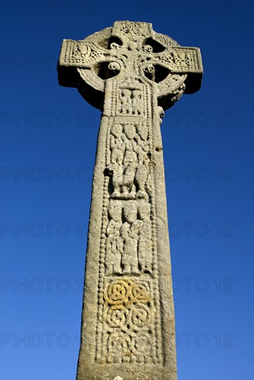 IRELAND, County Sligo, Drumcliffe, Celtic High Cross.