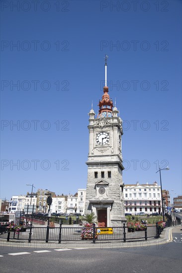 England, Kent, Margate, Clock Tower on the seafront.