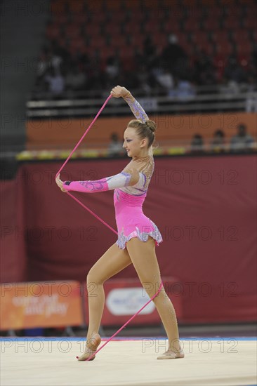 India, Delhi, 2010 Commonwealth games  Rhythmic gymnastics.