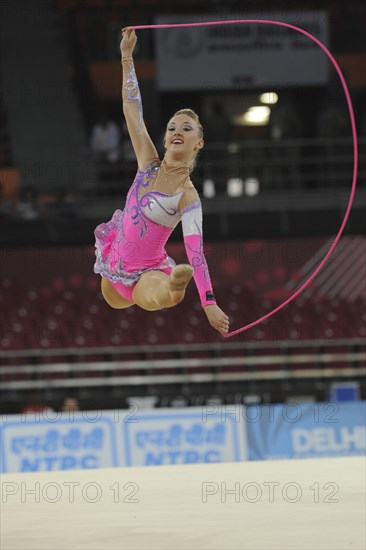 India, Delhi, 2010 Commonwealth games  Rhythmic gymnastics.