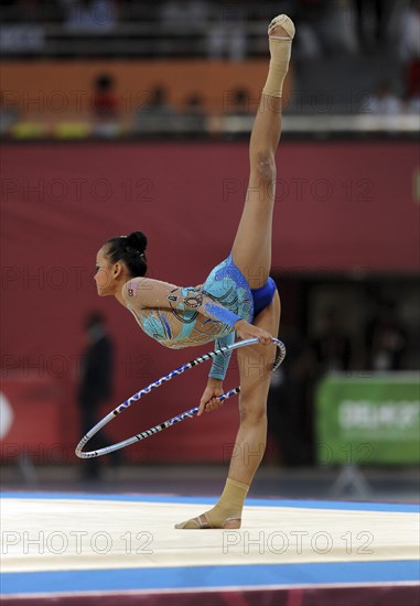 India, Delhi, 2010 Commonwealth games  Rhythmic gymnastics.