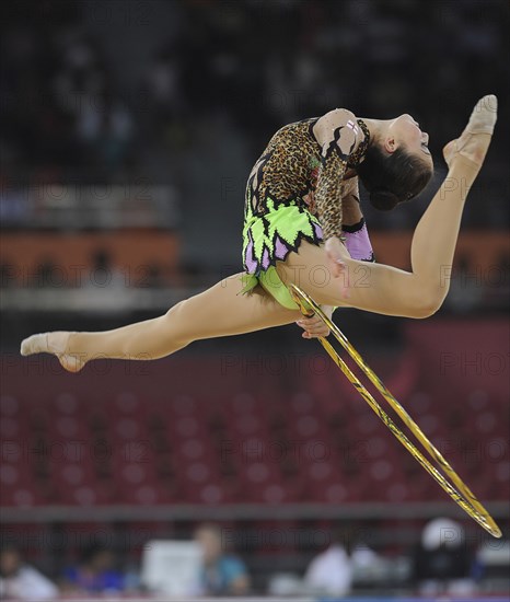 India, Delhi, 2010 Commonwealth games  Rhythmic gymnastics.