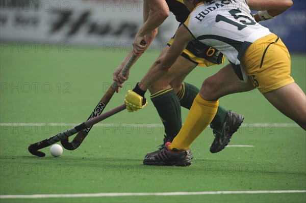 India, Delhi, 2010 Commonwealth games  Womens hockey match.