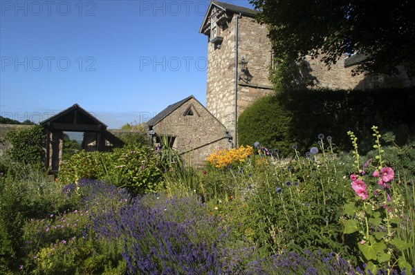 Wales, Llandudno, Bodysgallen Hall Gardens