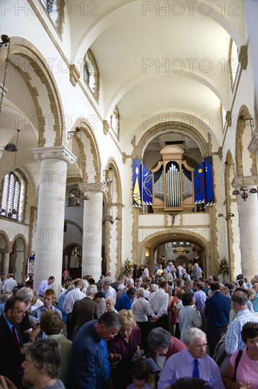 The Anglican Cathedral Church of St Thomas of Canterbury with a reception in the nave after the Readers Admission Service by the Bishop to license Readers. Photo: Paul Seheult