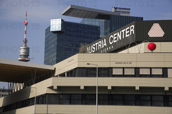 The Austria Center in the Donau City district. Photo : Bennett Dean