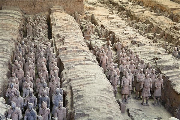 Terracotta army. Photo: Mel Longhurst