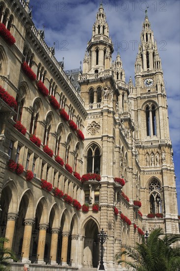 The Rathaus. Part view of exterior. Photo : Bennett Dean