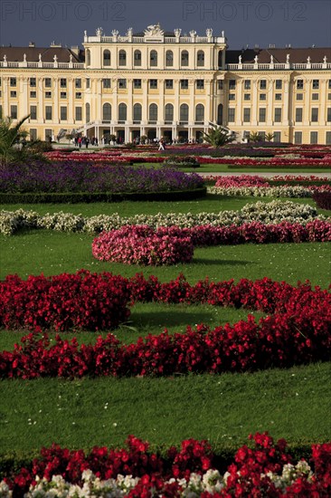 Schonnbrunn Palace. Exterior and formal gardens. Photo: Bennett Dean