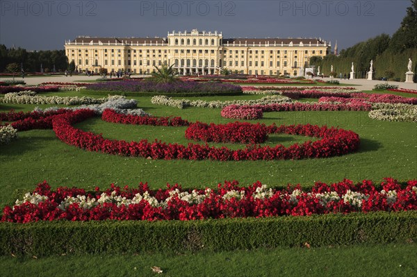 Schonnbrunn Palace. Exterior and formal gardens. Photo: Bennett Dean