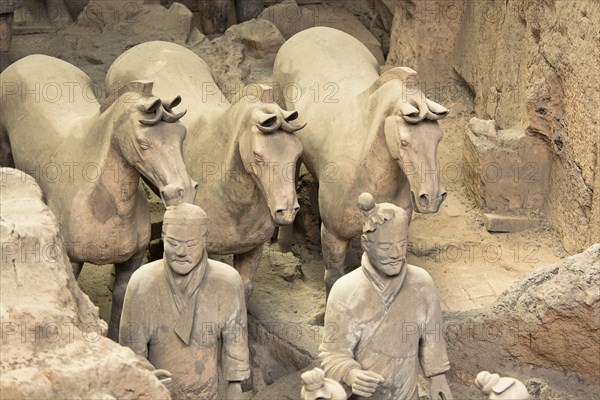 Terracotta army. Photo : Mel Longhurst