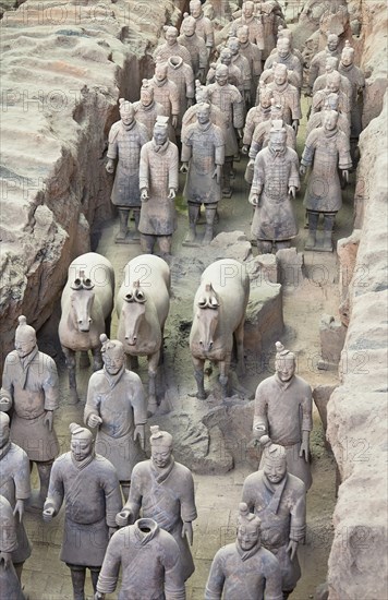 Terracotta army. Photo: Mel Longhurst