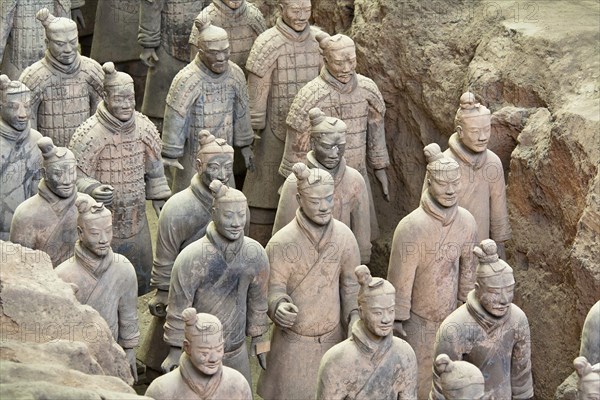 Terracotta army. Photo : Mel Longhurst