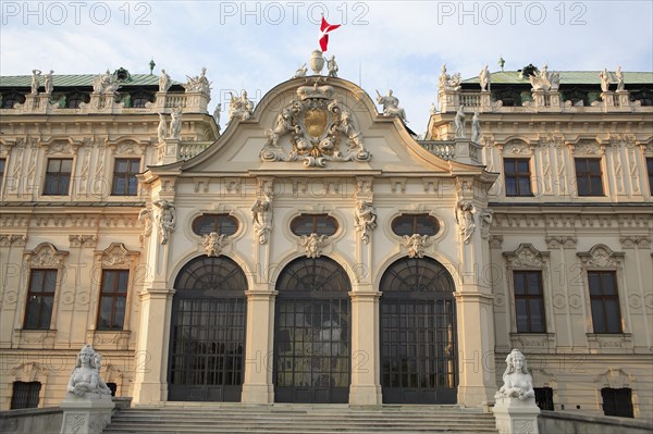 Belvedere Palace part view of exterior. Photo : Bennett Dean