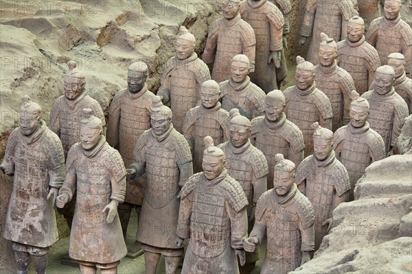 Terracotta army. Photo : Mel Longhurst