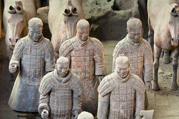 Terracotta army. Photo : Mel Longhurst